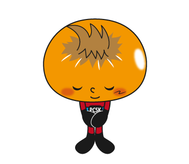 おじぎするけんしくん