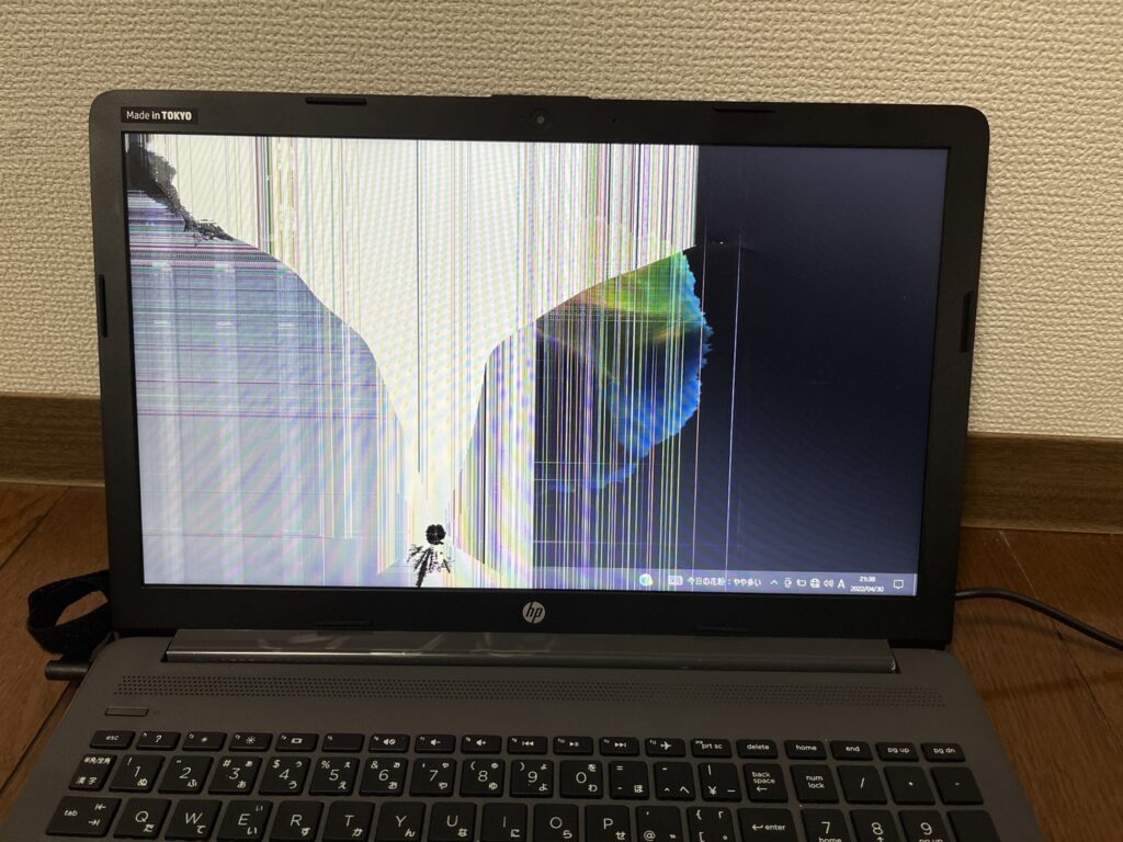 液晶パネル故障